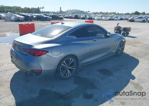 2018 Infiniti Q60 3.0T Luxe z USA, uszkodzony, nr VIN JN1EV7EK0JM341731